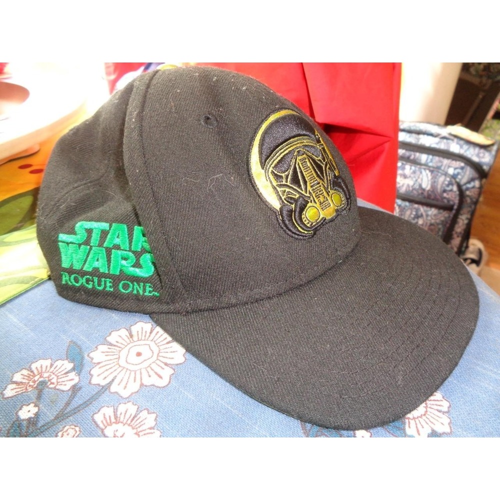 Star Wars Rogue One Black Snapback Trucker Baseball Cap Hat YOUTH 9Fifty*